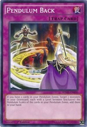 Pendulum Back (SDMP-EN036) - Structure Deck: Master of Pendulum 1st Edition Structure Deck: Master of Pendulum Yugioh Single  Squirtle Squad Card Shop.