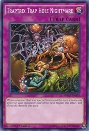 Traptrix Trap Hole Nightmare (SDMP-EN038) - Structure Deck: Master of Pendulum 1st Edition Structure Deck: Master of Pendulum Yugioh Single  Squirtle Squad Card Shop.