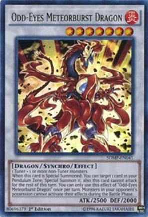 Odd-Eyes Meteorburst Dragon (SDMP-EN041) - Structure Deck: Master of Pendulum 1st Edition Structure Deck: Master of Pendulum Yugioh Single  Squirtle Squad Card Shop.