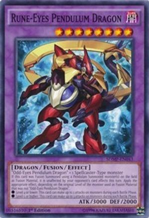 Rune-Eyes Pendulum Dragon (SDMP-EN043) - Structure Deck: Master of Pendulum 1st Edition Structure Deck: Master of Pendulum Yugioh Single  Squirtle Squad Card Shop.