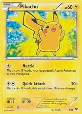 Pikachu - 5/12/12  - Holofoil McDonalds Promos 2014 - Promo McDonald's Promos 2014 Pokemon Single  Squirtle Squad Card Shop.