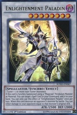 Enlightenment Paladin (BOSH-EN047) - Breakers of Shadow 1st Edition Breakers of Shadow Yugioh Single  Squirtle Squad Card Shop.