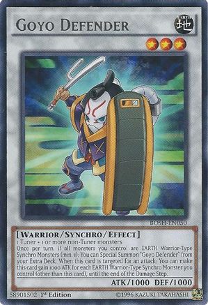 Goyo Defender (BOSH-EN050) - Breakers of Shadow Unlimited Breakers of Shadow Yugioh Single  Squirtle Squad Card Shop.