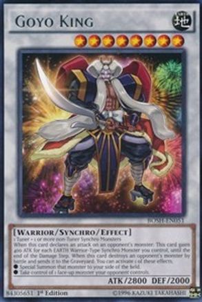 Goyo King (BOSH-EN051) - Breakers of Shadow Unlimited Breakers of Shadow Yugioh Single  Squirtle Squad Card Shop.