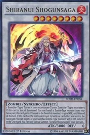 Shiranui Shogunsaga (BOSH-EN054) - Breakers of Shadow Unlimited Breakers of Shadow Yugioh Single  Squirtle Squad Card Shop.