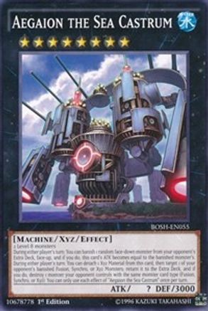 Aegaion the Sea Castrum (BOSH-EN055) - Breakers of Shadow 1st Edition Breakers of Shadow Yugioh Single  Squirtle Squad Card Shop.