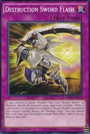 Destruction Sword Flash (BOSH-EN072) - Breakers of Shadow Unlimited Breakers of Shadow Yugioh Single  Squirtle Squad Card Shop.