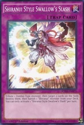 Shiranui Style Swallow's Slash (BOSH-EN075) - Breakers of Shadow Unlimited Breakers of Shadow Yugioh Single  Squirtle Squad Card Shop.