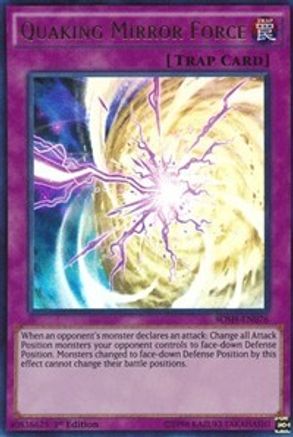 Quaking Mirror Force (BOSH-EN076) - Breakers of Shadow Unlimited Breakers of Shadow Yugioh Single  Squirtle Squad Card Shop.