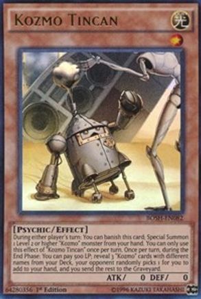 Kozmo Tincan (BOSH-EN082) - Breakers of Shadow Unlimited Breakers of Shadow Yugioh Single  Squirtle Squad Card Shop.