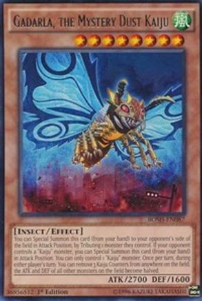 Gadarla, the Mystery Dust Kaiju (BOSH-EN087) - Breakers of Shadow Unlimited Breakers of Shadow Yugioh Single  Squirtle Squad Card Shop.