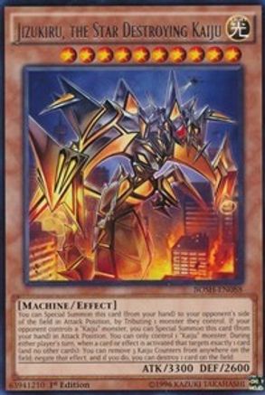 Jizukiru, the Star Destroying Kaiju (BOSH-EN088) - Breakers of Shadow Unlimited Breakers of Shadow Yugioh Single  Squirtle Squad Card Shop.