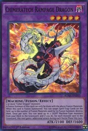 Chimeratech Rampage Dragon (BOSH-EN093) - Breakers of Shadow Unlimited Breakers of Shadow Yugioh Single  Squirtle Squad Card Shop.