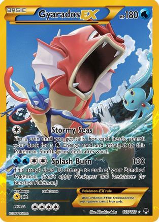 Pokémon TCG – Gyarados EX 123/122 – XY BREAKpoint – Secret Rare