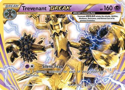Trevenant BREAK 066  - Holofoil XY  BREAKpoint - Rare BREAK XY - BREAKpoint Pokemon Single  Squirtle Squad Card Shop.