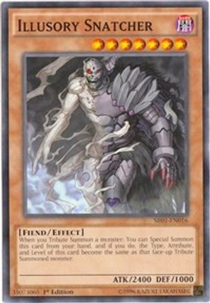 Illusory Snatcher (SR01-EN016) - Structure Deck: Emperor of Darkness 1st Edition Structure Deck: Emperor of Darkness Yugioh Single  Squirtle Squad Card Shop.