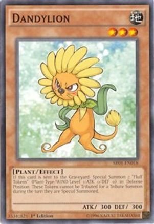 Dandylion (SR01-EN018) - Structure Deck: Emperor of Darkness Unlimited Structure Deck: Emperor of Darkness Yugioh Single  Squirtle Squad Card Shop.
