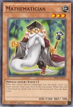 Mathematician (SR01-EN019) - Structure Deck: Emperor of Darkness Unlimited Structure Deck: Emperor of Darkness Yugioh Single  Squirtle Squad Card Shop.