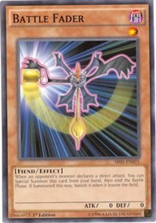 Battle Fader (SR01-EN021) - Structure Deck: Emperor of Darkness 1st Edition Structure Deck: Emperor of Darkness Yugioh Single  Squirtle Squad Card Shop.