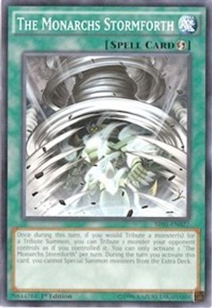 The Monarchs Stormforth (SR01-EN027) - Structure Deck: Emperor of Darkness 1st Edition Structure Deck: Emperor of Darkness Yugioh Single  Squirtle Squad Card Shop.