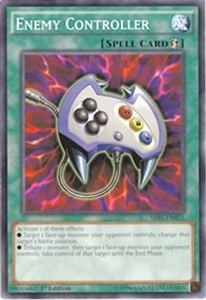 Enemy Controller (SR01-EN031) - Structure Deck: Emperor of Darkness Unlimited Structure Deck: Emperor of Darkness Yugioh Single  Squirtle Squad Card Shop.