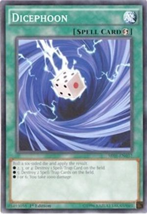 Dicephoon (SR01-EN032) - Structure Deck: Emperor of Darkness Unlimited Structure Deck: Emperor of Darkness Yugioh Single  Squirtle Squad Card Shop.