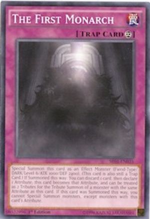 The First Monarch (SR01-EN035) - Structure Deck: Emperor of Darkness Unlimited Structure Deck: Emperor of Darkness Yugioh Single  Squirtle Squad Card Shop.