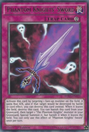 Phantom Knights' Sword (WIRA-EN010) - Wing Raiders 1st Edition Wing Raiders Yugioh Single  Squirtle Squad Card Shop.
