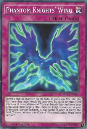 Phantom Knights' Wing (WIRA-EN011) - Wing Raiders 1st Edition Wing Raiders Yugioh Single  Squirtle Squad Card Shop.