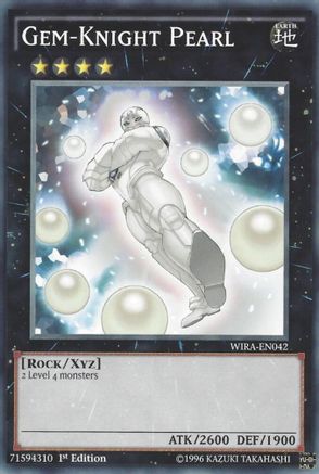 Gem-Knight Pearl (WIRA-EN042) - Wing Raiders 1st Edition Wing Raiders Yugioh Single  Squirtle Squad Card Shop.