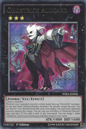 Ghostrick Alucard (WIRA-EN046) - Wing Raiders 1st Edition Wing Raiders Yugioh Single  Squirtle Squad Card Shop.