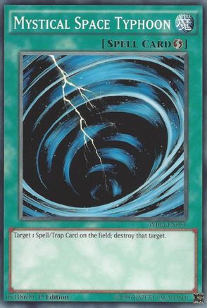 Mystical Space Typhoon (WIRA-EN051) - Wing Raiders 1st Edition Wing Raiders Yugioh Single  Squirtle Squad Card Shop.