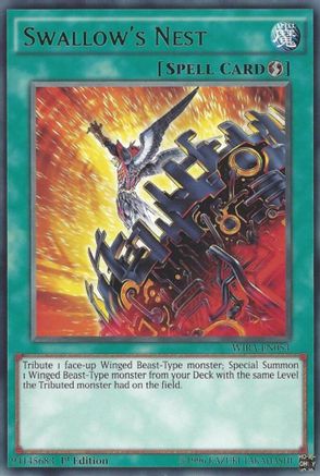 Swallow's Nest (WIRA-EN054) - Wing Raiders 1st Edition Wing Raiders Yugioh Single  Squirtle Squad Card Shop.