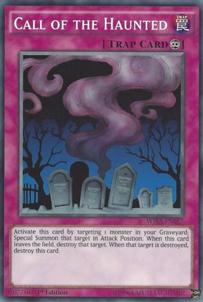 Call of the Haunted (WIRA-EN057) - Wing Raiders 1st Edition Wing Raiders Yugioh Single  Squirtle Squad Card Shop.