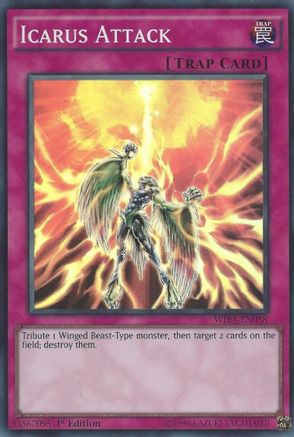 Icarus Attack (WIRA-EN058) - Wing Raiders 1st Edition Wing Raiders Yugioh Single  Squirtle Squad Card Shop.
