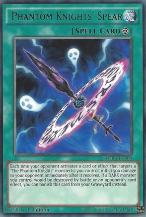 Phantom Knights' Spear (WIRA-EN008) - Wing Raiders 1st Edition Wing Raiders Yugioh Single  Squirtle Squad Card Shop.