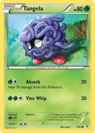 Tangela  - Reverse Holofoil Generations - Common