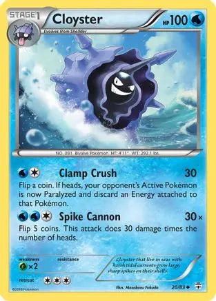 Cloyster/83  Generations - Uncommon