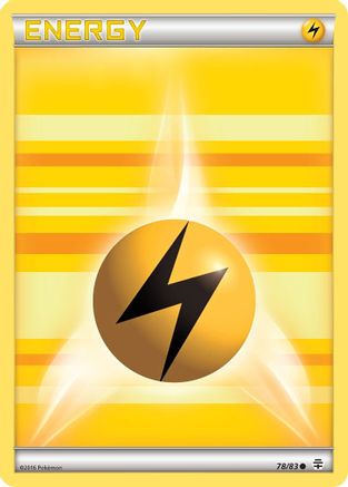 Lightning Energy 078  - Reverse Holofoil Generations - Common Generations Pokemon Single  Squirtle Squad Card Shop.