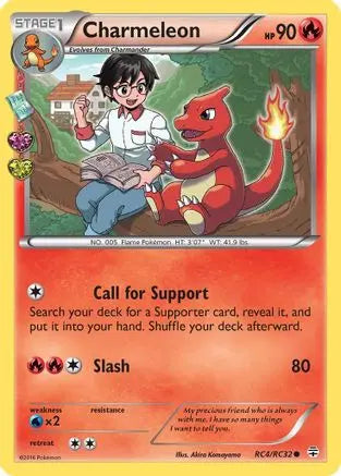 Charmeleon RC4  Generations Radiant Collection - Common Generations: Radiant Collection Pokemon Single  Squirtle Squad Card Shop.