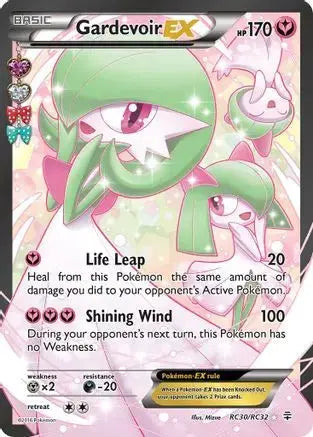 XY - Generations Radiant Collection - Gardevoir EX RC30/RC32 - Holo