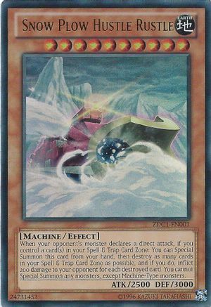 Snow Plow Hustle Rustle (ZDC1-EN001) - Yu-Gi-Oh! ZEXAL World Duel Carnival Promos Unlimited Yu-Gi-Oh! ZEXAL World Duel Carnival Promos Yugioh Single  Squirtle Squad Card Shop.