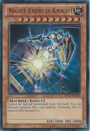 Night Express Knight (ZDC1-EN002) - Yu-Gi-Oh! ZEXAL World Duel Carnival Promos Unlimited Yu-Gi-Oh! ZEXAL World Duel Carnival Promos Yugioh Single  Squirtle Squad Card Shop.