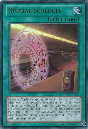 Special Schedule (ZDC1-EN003) - Yu-Gi-Oh! ZEXAL World Duel Carnival Promos Unlimited Yu-Gi-Oh! ZEXAL World Duel Carnival Promos Yugioh Single  Squirtle Squad Card Shop.