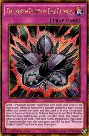 The Phantom Knights of Dark Gauntlets (PGL3-EN016) - Premium Gold: Infinite Gold 1st Edition Premium Gold: Infinite Gold Yugioh Single  Squirtle Squad Card Shop.