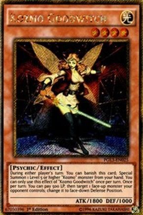 Kozmo Goodwitch (PGL3-EN025) - Premium Gold: Infinite Gold 1st Edition Premium Gold: Infinite Gold Yugioh Single  Squirtle Squad Card Shop.