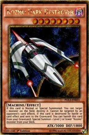 Kozmo Dark Destroyer (PGL3-EN031) - Premium Gold: Infinite Gold 1st Edition Premium Gold: Infinite Gold Yugioh Single  Squirtle Squad Card Shop.
