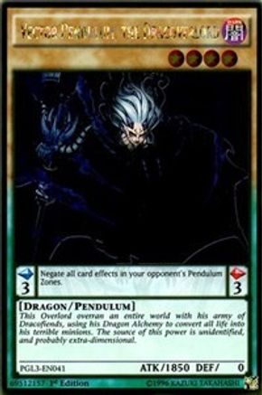 Vector Pendulum, the Dracoverlord (PGL3-EN041) - Premium Gold: Infinite Gold 1st Edition Premium Gold: Infinite Gold Yugioh Single  Squirtle Squad Card Shop.