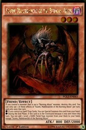 Scarm, Malebranche of the Burning Abyss (PGL3-EN043) - Premium Gold: Infinite Gold 1st Edition Premium Gold: Infinite Gold Yugioh Single  Squirtle Squad Card Shop.