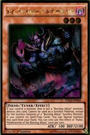 Rubic, Malebranche of the Burning Abyss (PGL3-EN046) - Premium Gold: Infinite Gold 1st Edition Premium Gold: Infinite Gold Yugioh Single  Squirtle Squad Card Shop.